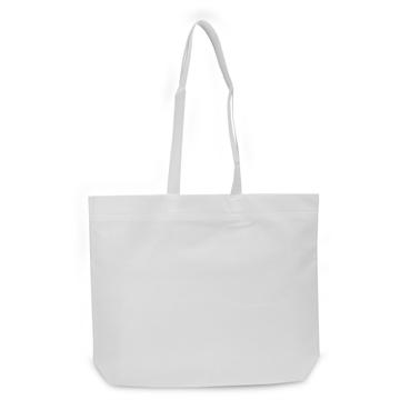 Non Woven stofpose hvid 50x40+9cm